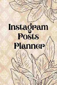 Instagram posts planner
