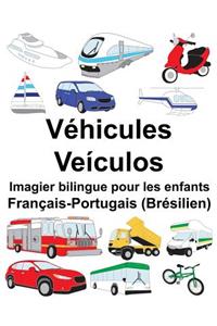 Français-Portugais (Brésilien) Véhicules/Veículos Imagier bilingue pour les enfants