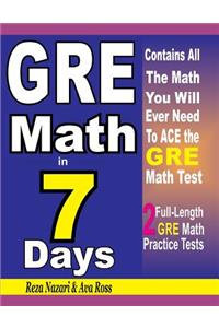 GRE Math in 7 Days