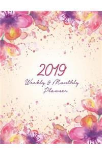 2019 Weekly & Monthly Planner