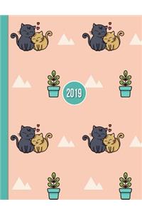 2019 Planner; Cats In Love