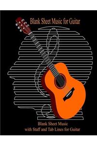 Blank Sheet Music for Guitar