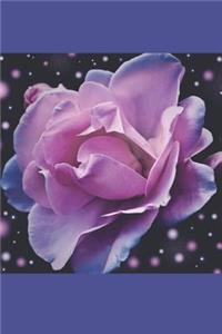 Purple Rose Floral Journal