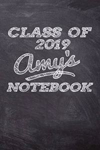 Class of 2019 Amy's Notebook