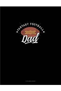 Fantasy Football Dad: 3 Column Ledger