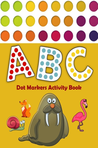 Dot Markers Activity Book ABC