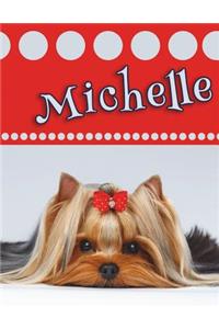 Michelle: Personalized Address Book, Large Print, 8 1/2 X 11
