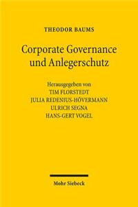Corporate Governance und Anlegerschutz