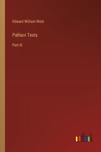 Pahlavi Texts