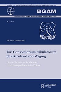 Das Consolatorium Tribulatorum Des Bernhard Von Waging