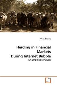 Herding in Financial Markets During Internet Bubble