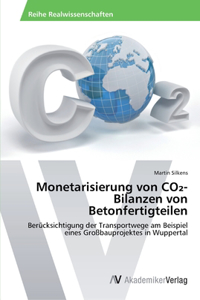 Monetarisierung von CO₂-Bilanzen von Betonfertigteilen