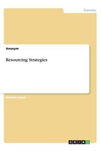 Resourcing Strategies