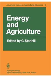 Energy and Agriculture