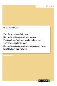 Der Internetauftritt von Steuerberatungsunternehmen