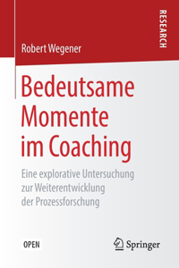 Bedeutsame Momente im Coaching