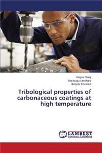 Tribological properties of carbonaceous coatings at high temperature