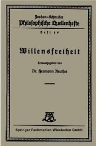 Willensfreiheit