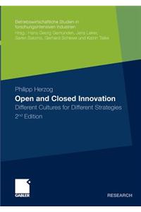 Open and Closed Innovation