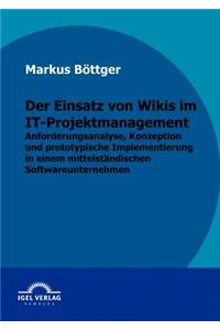 Einsatz von Wikis im IT-Projektmanagement