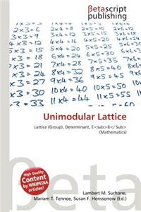 Unimodular Lattice