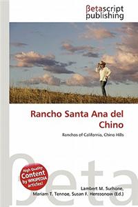 Rancho Santa Ana del Chino
