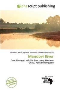 Mandovi River