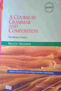 A Course In Grammar & Composition : For Ix & X Classes