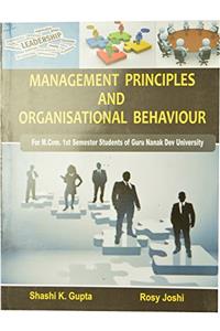 Management Principles and Organisational Behaviour