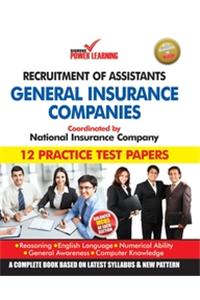 Recruitment of Assistants General Insurance Companies (12 Practice Tests)