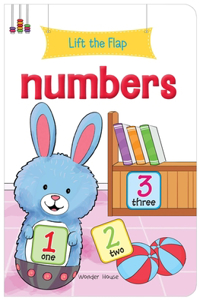 Lift the Flap - Numbers : Early Learning Novelty Board Book For Children