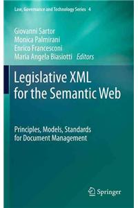 Legislative XML for the Semantic Web