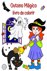 Outono Mágico, livro de colorir