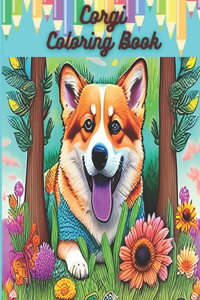 Corgi Coloring Book