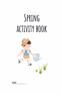 Spring Activity Book For Kids