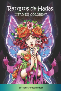 Retratos de Hadas Libro de Colorear
