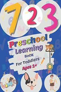 Preschool Learning Book For Toddlers Ages 2+