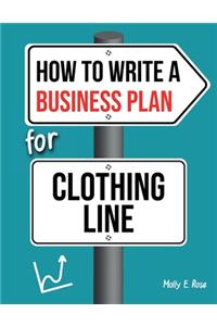 How To Write A Business Plan For Clothing Line