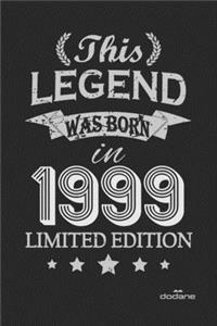 This Legend was born in 1999 LIMITED EDITION