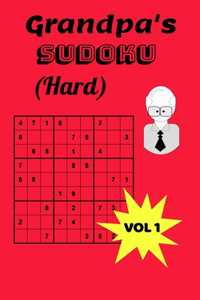 Grandpa's Sudoku (Hard) Vol 1