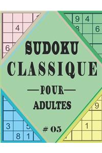 Sudoku Classique Pour Adultes #05