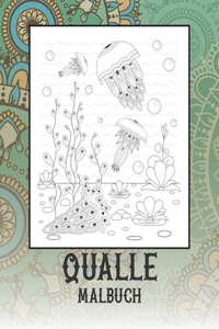 Qualle - Malbuch