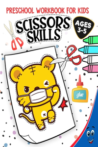 Scissors Skills Preschool Workbook for Kids Ages 3-5