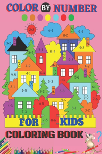 Color By Number Coloring Book For Kids