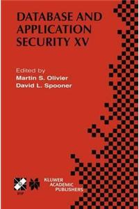 Database and Application Security XV
