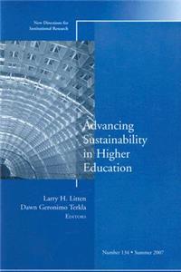 Advancing Sustainability in Higher Education