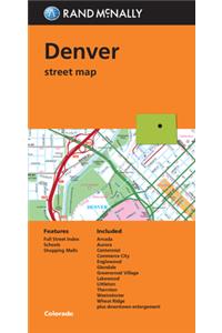 Rand McNally Easy to Fold Denver