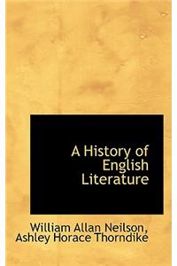 A History of English Literature