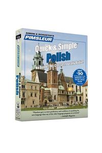 Pimsleur Polish Quick & Simple Course - Level 1 Lessons 1-8 CD