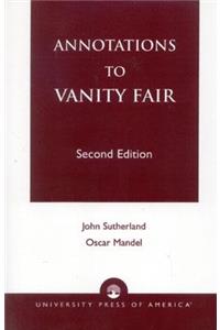 Annotations to Vanity Fair